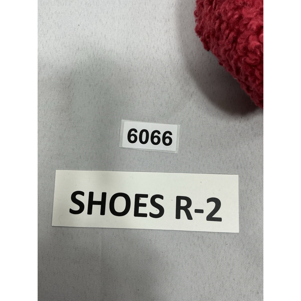Womans Athmile Slipon Slippers 11-12 Red Sherpa Lined NWOT we - Picture 7 of 7